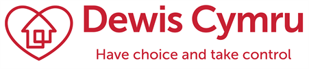 Dewis Cymru Logo English